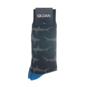 Gildan Apparel Canada Gildan Men’s Crew Socks Navy 7-12 Soft Lines