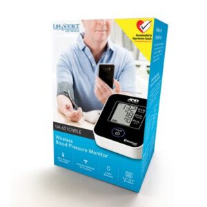 Lifesource Deluxe Connected Bp Monitor Ua-651Ble Supports And Braces