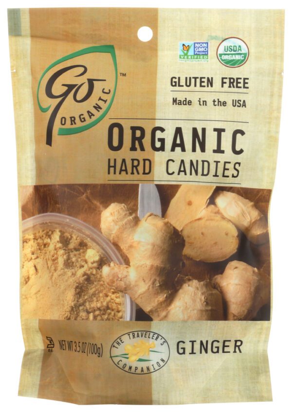 Go Naturally Ginger Hard Candy (6×3.5oz ) Confections