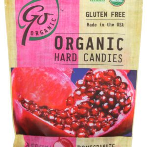 Go Organic Hard Candy – Pomegranate – 3.5 Oz , 3.5 Oz Confections