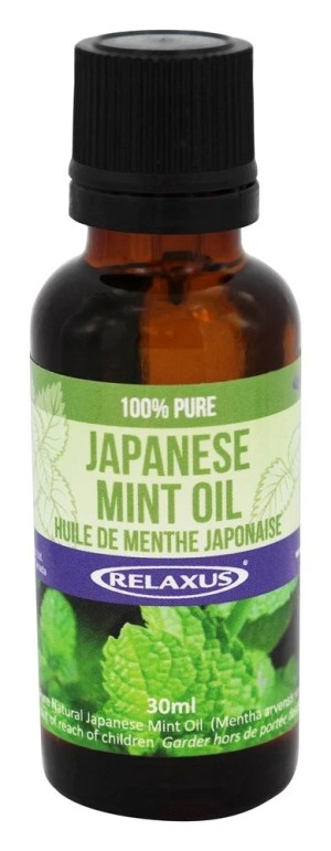 Relaxus - 100 Japanese Mint Oil - 1 Fl. Oz.
