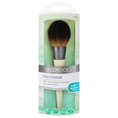 Ecotools Define & Highlight Duo + Full Powder Makeup Brush + Total Perfecting Blender Makeup Sponge Cosmetic Accessories