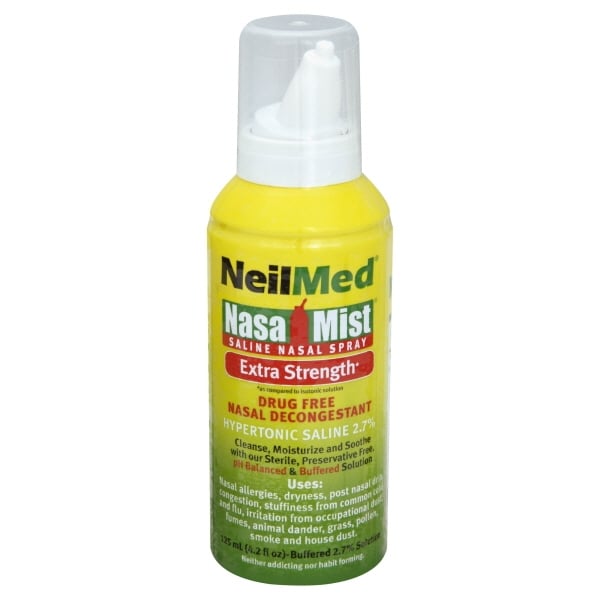 Neilmed Nasamist Extra Strength Saline Spray - 4.2 Oz