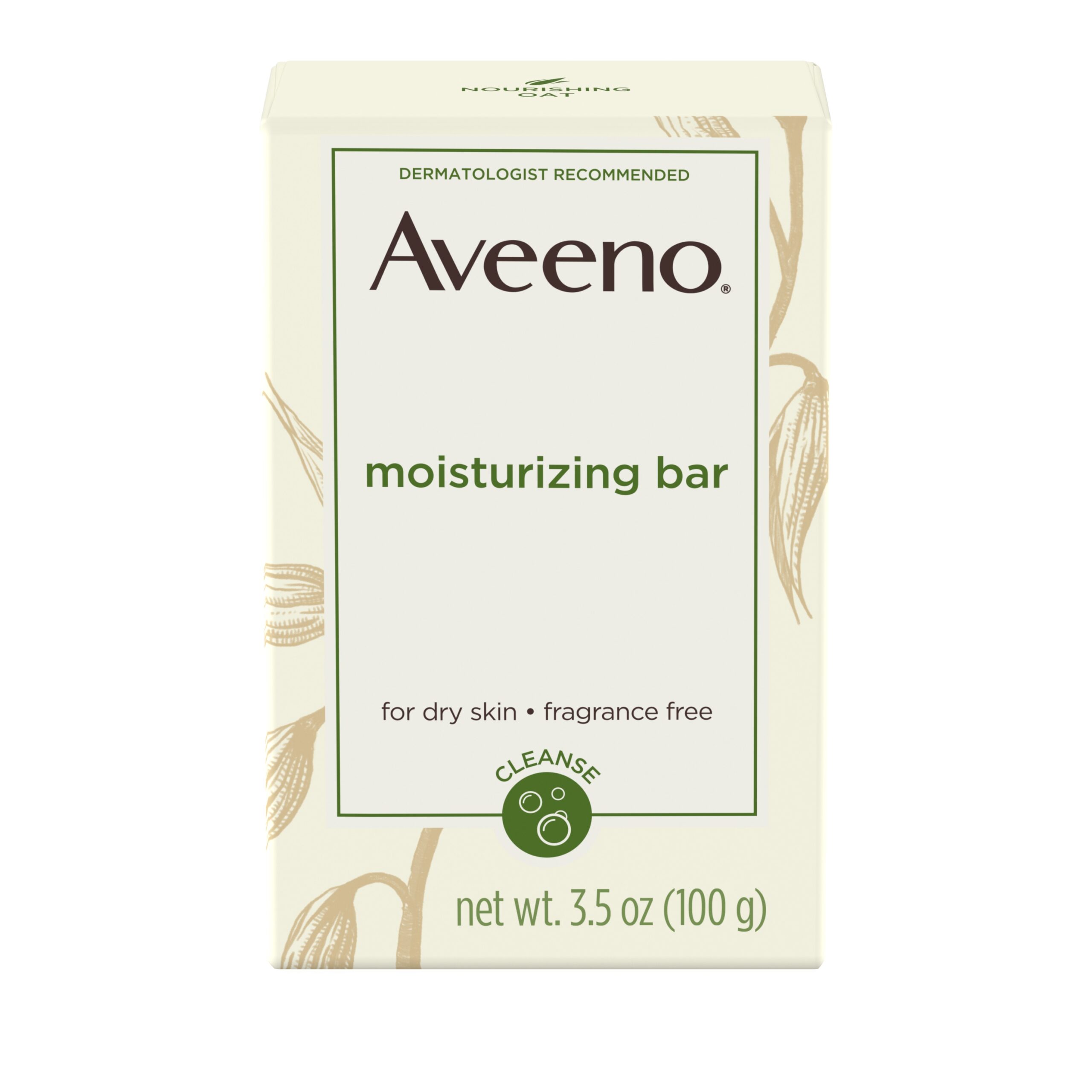 Aveeno Moisturizing Bar For Dry Skin