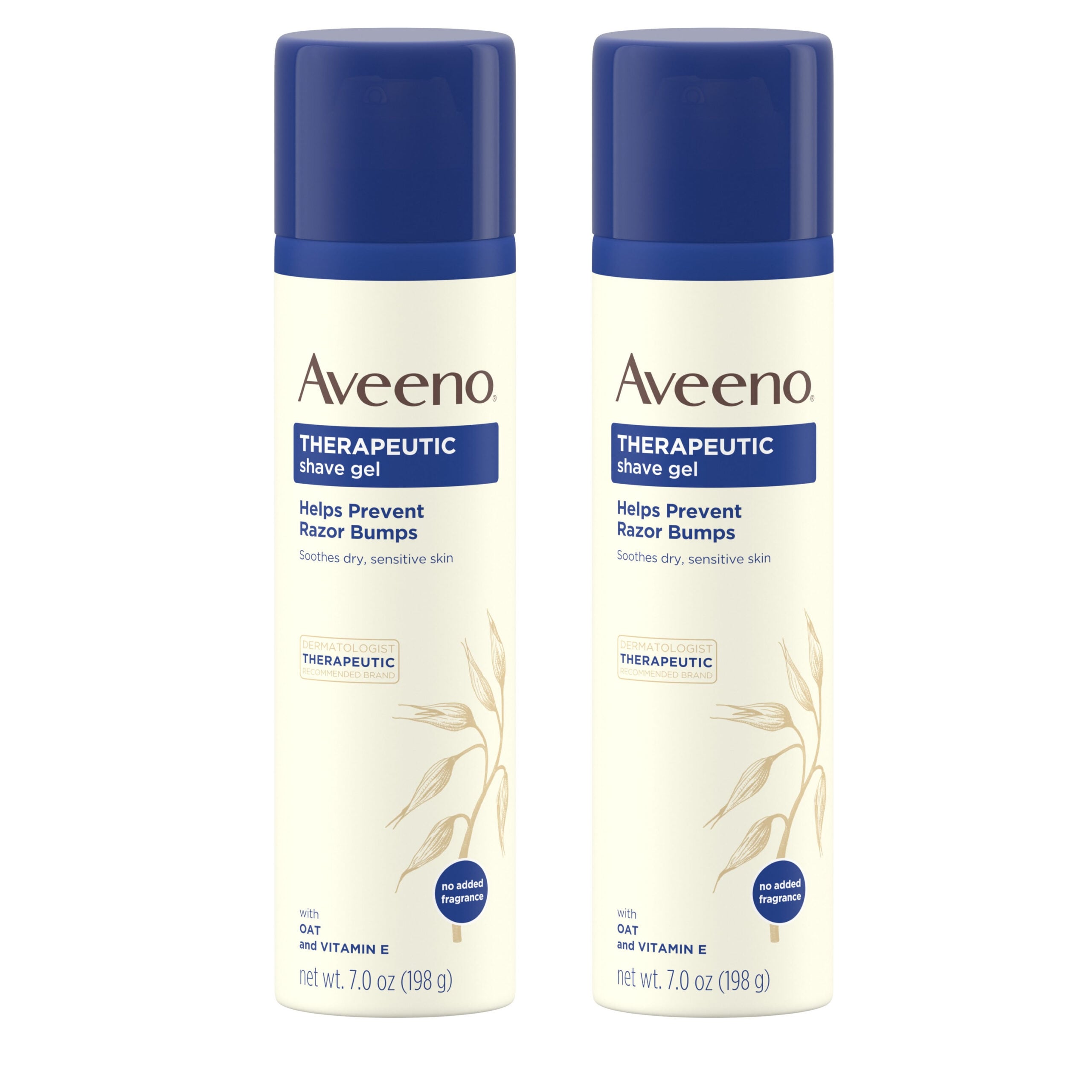 Aveeno Therapeutic Shave Gel With Oat, For Sensitive Skin, 7 Oz