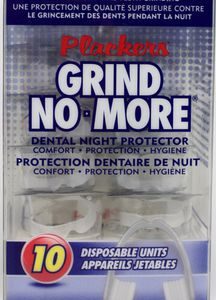 Plackers Grind No More 10.0 Count Oral Hygiene