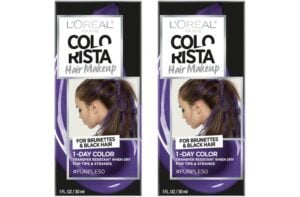L'oreal Paris Colorista Hair Makeup 1-day Hair Color, Purple50 (for Brunettes), 1 Fl. Oz.