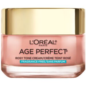 L’oreal Paris Age Perfect Rosy Tone Fragrance Free Face Moisturizer, 1.7 Oz. Cosmetics