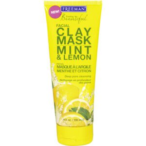 Freeman Clay Mask Mint & Lemon, 6.0 Fl Oz Hand And Body Care