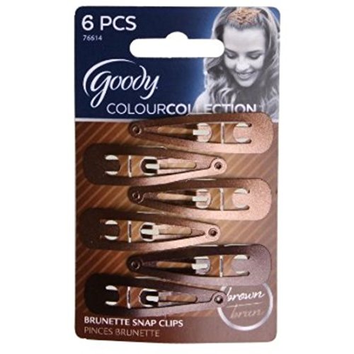 Goody Colour Collection Snap Clips – 6.0 Pieces Styling Products, Brushes and Tools