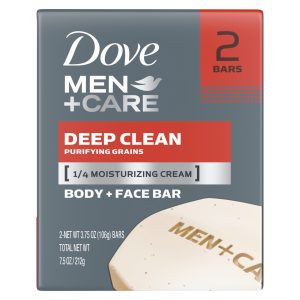 Dove Men+care Bar Soap Deep Clean - 3.75 Oz