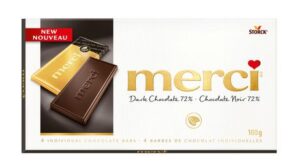 Merci Dark Chocolate 72% Bar Confections