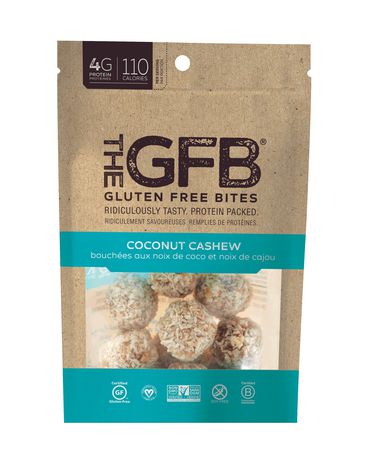 The Gfb Gluten Free Bites Coconut Cashew Candy