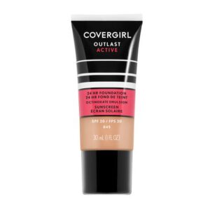 Covergirl – Outlast Active Liquid Foundation Warm Beige – 845 Cosmetics