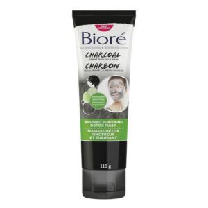 Biore Charcoal Whipped Purifying Detox Mask Moisturizers, Cleansers and Toners