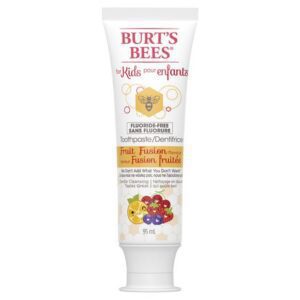 Burt’s Bees Kid’s Toothpaste Fluoride Free Fruit Fusion Toothpaste