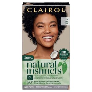 Clairol Natural Instincts Semi-permanent Hair Color – Black Hair Colour Treatments
