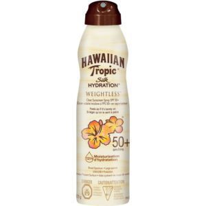 Hawaiian Tropic Hawaiian Tropic Silk Hydration Weightless Sunscreen Spray, SPF 50 170.0 G 45 Sun Care