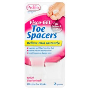 Pedifix Visco Gel Toe Spacers, 2 Ct Supports And Braces