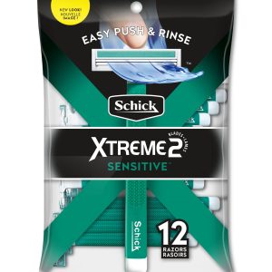 Schick Xtreme 2 Sensitive Disposable Razors – 12.0 Ea Shaving & Men's Grooming