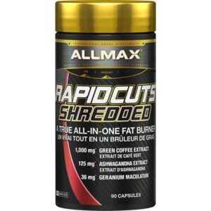 Allmax Rapidcuts Shredded Fat Burner Capsules Diet/Nutritional Supplements