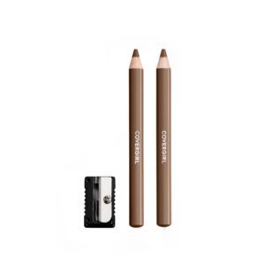 CoverGirl Easy Breezy Brow Fill + Define Brow Pencil – Soft Brown – 510 Cosmetics
