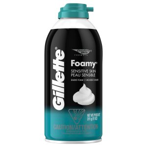 Gillette Foamy Sensitive Shaving Cream Shaving Supplies