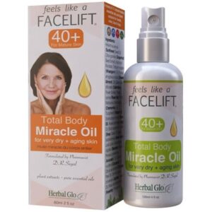 Herbal Glo Facelift 40+ Total Body Miracle Oil Skin Care