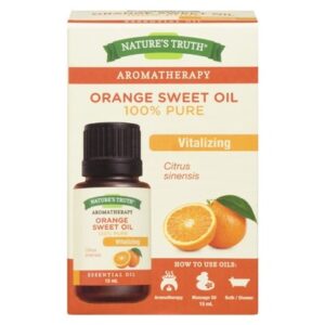 Nature’s Truth Aromatherapy 100% Pure Orange Sweet Essential Oil Alternative Therapy