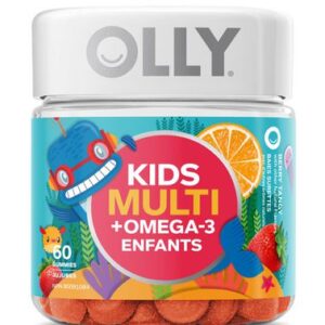 Olly Kids’ Multi + Omega-3 Berry Tangy Vitamins & Herbals