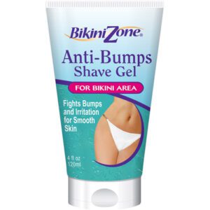 Bikini Zone Anti-bumps Shave Gel For Bikini Area 4 Fl. Oz. Shaving Supplies