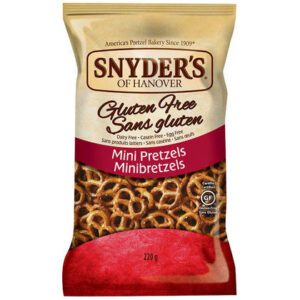 Snyders Gluten Free Mini Pretzels – 220g Food & Snacks