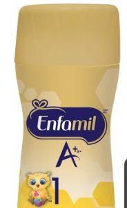 Enfamil Enfamil A+ Baby Formula Ready To Feed-nipple Ready Bottles 237.0 Ml X 6 Baby Formula