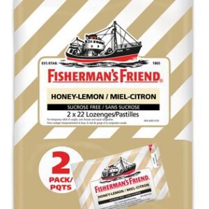 Fisherman’s Friend Sugar Free Honey Lemon Lozenges Cough and Cold
