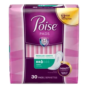 Poise Postpartum Incontinence Bladder Control Pads for Women - Light Absorbency Regular 30.0 Ea