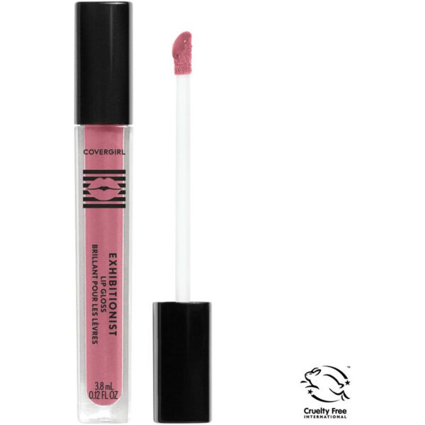 COVERGIRL Exhibitionist Lipgloss – Cheeky – 180 – Medium Pink Red Cosmetics