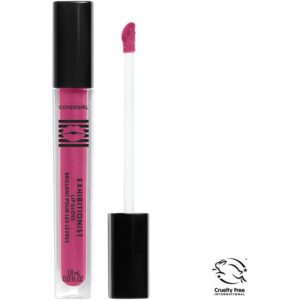 COVERGIRL Exhibitionist Lipgloss – Gurrrlll – 210 – Medium Dark Bright Pink Cosmetics