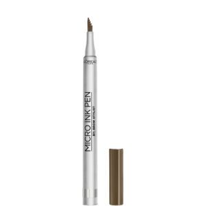 L’Oreal Paris Brow Stylist Micro Ink Pen by Brow Stylist, up to 48HR Wear, Brunette, 0.033 Fl. Oz. Cosmetics