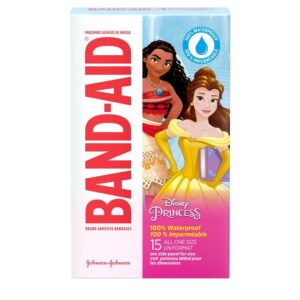 Band-aid Brand Adhesive Bandages Disney Princesses All One Size First Aid