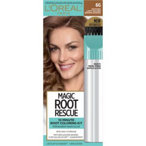 L’oreal Paris Magic Root Rescue 10 Minute Root Hair Coloring Kit, 6g Light Golden Brown, 1 Kit Hair Colour Treatments