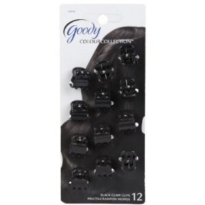 Goody Colour Collection Mini Claw Clips Black Hair Accessories