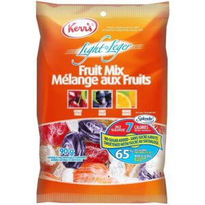 Kerr’s – Bonbons Légers, Fruits Mélangés, Aucun Sucre Ajouté Candy