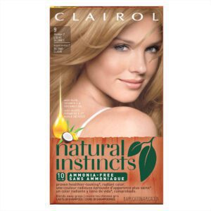 Clairol Natural Instincts Semi-permanent Hair Color, Light Blonde Sahara, 9/2 Hair Colour Treatments