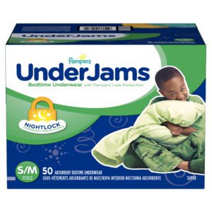 Pampers UnderJams Bedtime Underwear for Boys, S/M (38-65 Lbs.) 50 Ct. Baby Needs