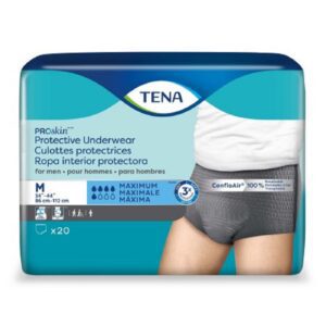 Tena Proskin Protective Underwear For Men Small Medium 20 Pack Incontinence