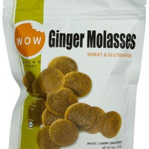 Wow Baking Company Cookies, Gluten Free Ginger Molasses, 8 Oz Food & Snacks