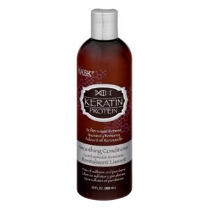 Hask Keratin Protein Softens & Renews Smoothing Conditioner, 12 Fo Hair Care