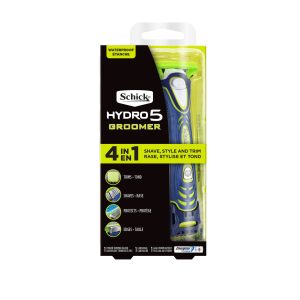 Schick Hydro Skin Comfort Men’s 4-in-1 Groomer – 1.0 Set Shaving Supplies
