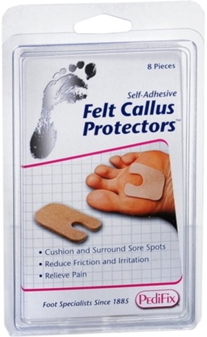 Pedifix Felt Callus Protectors 8 Each