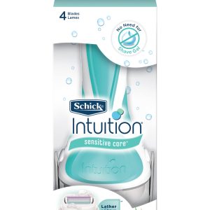 Schick Intuition Naturals Sensitive Care Razor Shaving Supplies